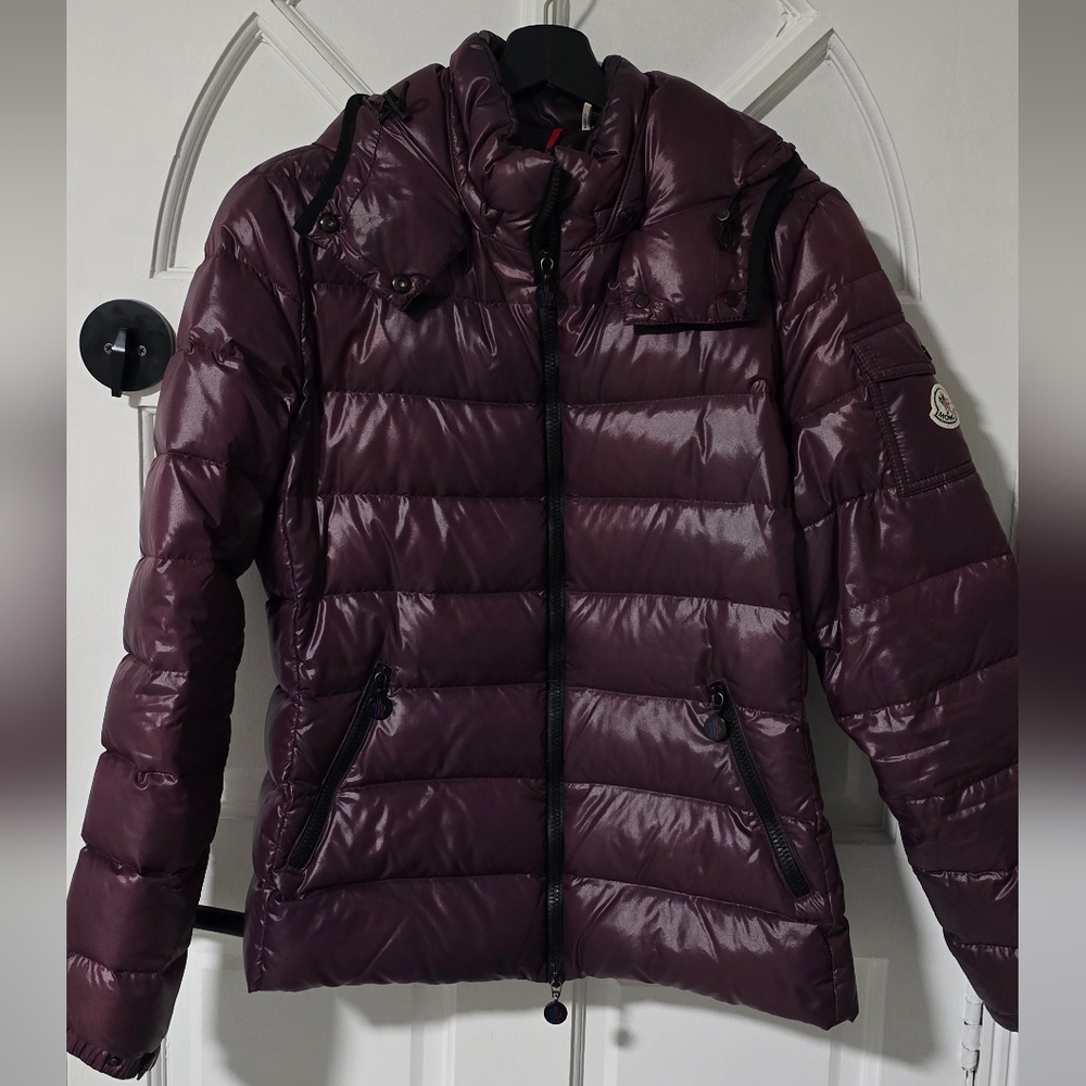 Moncler Plum Puffer Jacket